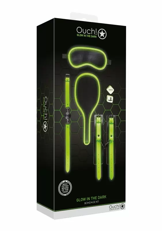 Набор для БДСМ игр #1 - Glow in the Dark