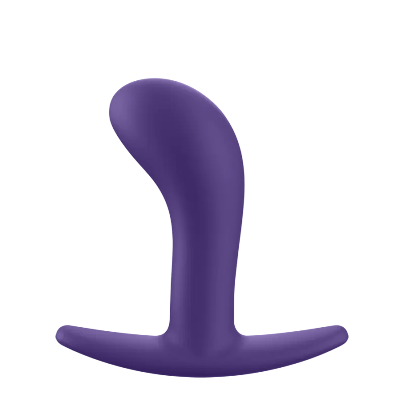 Анальная пробка Fun Factory Bootie Medium, среднего размера, 9.3 см, силикон, фиолетовая