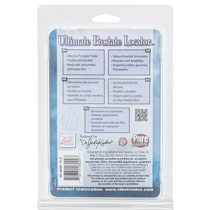Стимулятор простаты Dr. Joel Kaplan Ultimate Prostate Locator – черный
