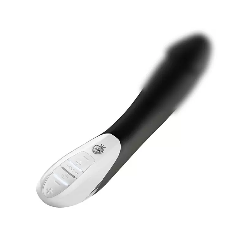 Вибромассажер с электростимуляцией Tickling Truman анатомический – черный