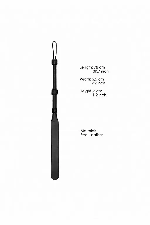 Шлепалка (слаппер) Heavy Duty Double Tailed Whip Flogger