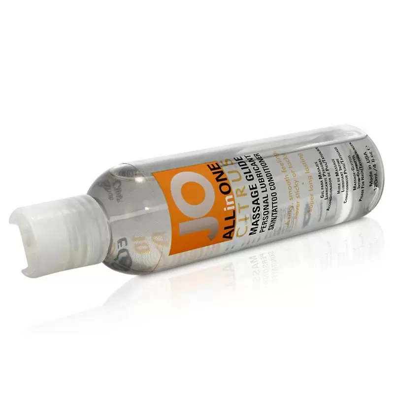 Массажное масло на силиконовой основе All-In-One Citrus с ароматом цитруса – 120 мл