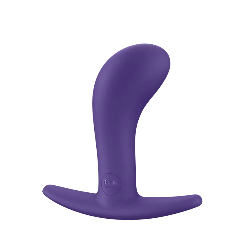 Анальная пробка Fun Factory Bootie Medium, среднего размера, 9.3 см, силикон, фиолетовая