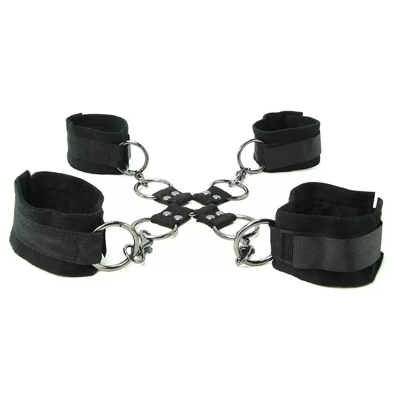 Фиксаторы для рук и ног Lover's Bondage Kit – черный