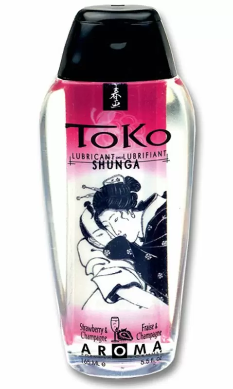 Съедобный лубрикант Toko Aroma Strawberries and Champagne