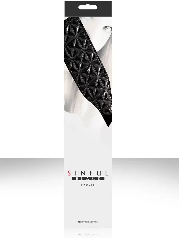 Шлепалка Sinful Paddle – черная