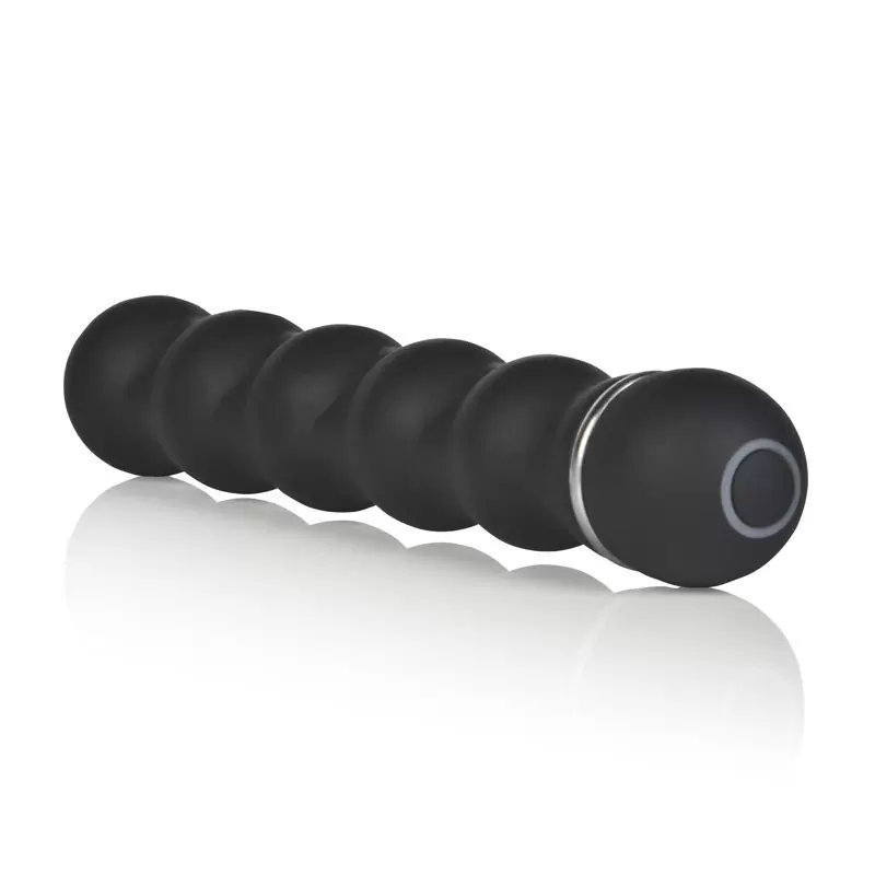 Анальный стимулятор с вибрацией Dr. Joel Kaplan 10-Function Anal Trainer – Beaded