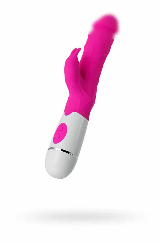 Вибратор с клиторальным стимулятором кроликом TOYFA A-Toys Mist – розовый