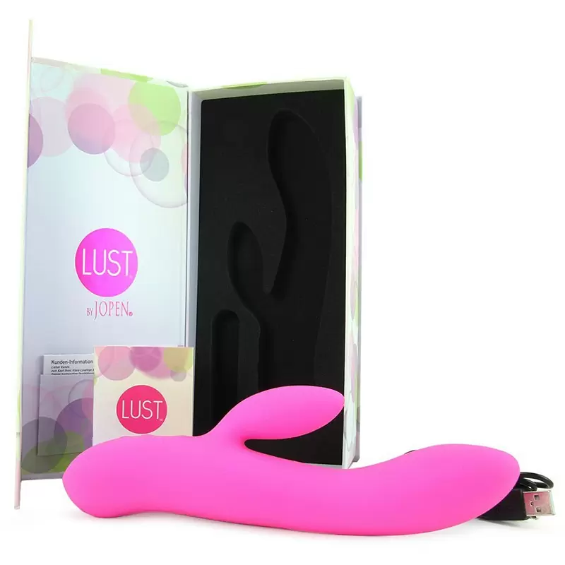 Вибромассажер Хай-Тек Lust by Jopen L19 перезаряжаемый – розовый