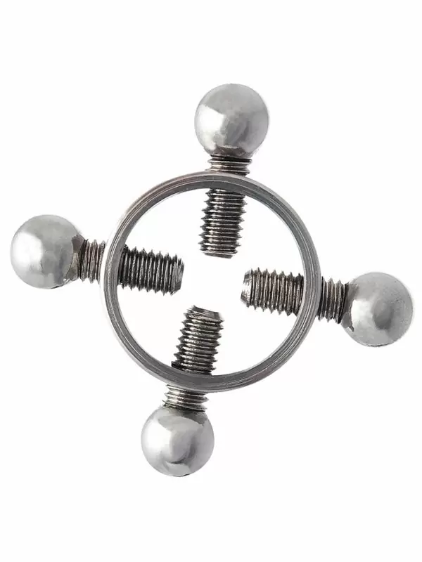 Зажимы для сосков TOYFA Metal – серебристый