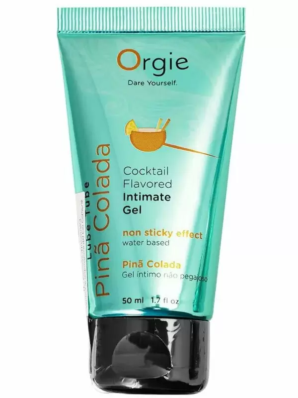 Интимный гель Orgie Lube Tube на водной основе, со вкусом пина колада, 50 мл