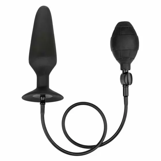 Расширяющаяся анальная пробка с отсоединяющимся шлангом XL SILICONE INFLATABLE PLUG