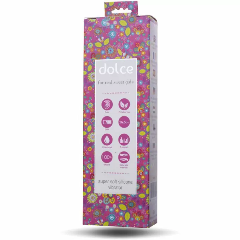 Мультифункциональный вибратор Dolce Leo – розовый