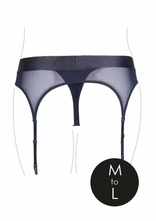 Гартер с трусиками для страпона и вибропулей - M/L