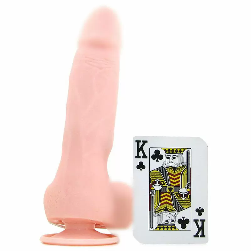 Фаллоимитатор The Surfer с вибрацией и подогревом – телесный