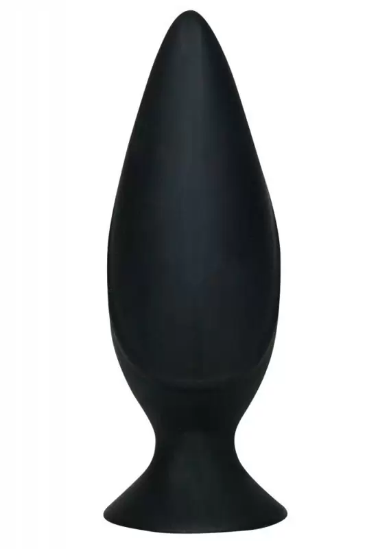 Анальная втулка на присоске Pointer Large большая - черный