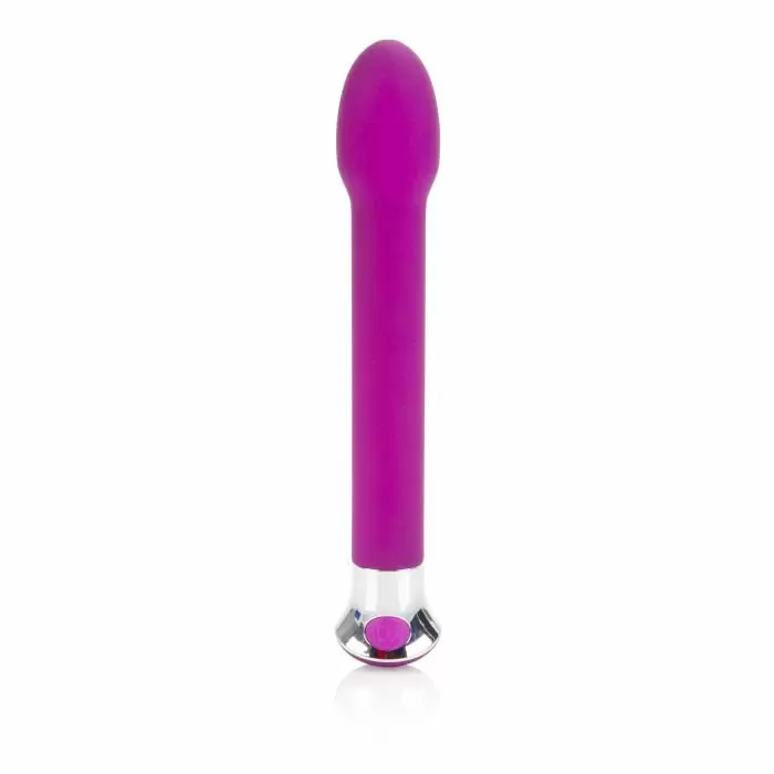 Бесшумный вибромассажёр Calexotics Risqué 10-Function Tulip – пурпурный