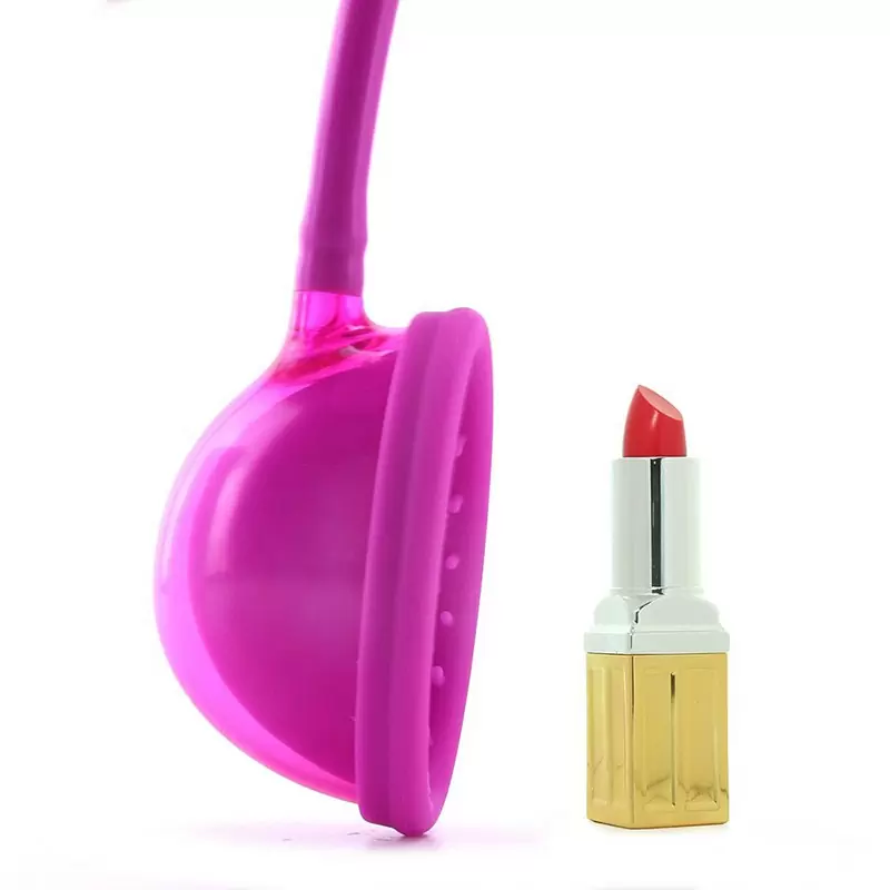 Помпа Silicone Clitoral Pump из силикона – розовая	