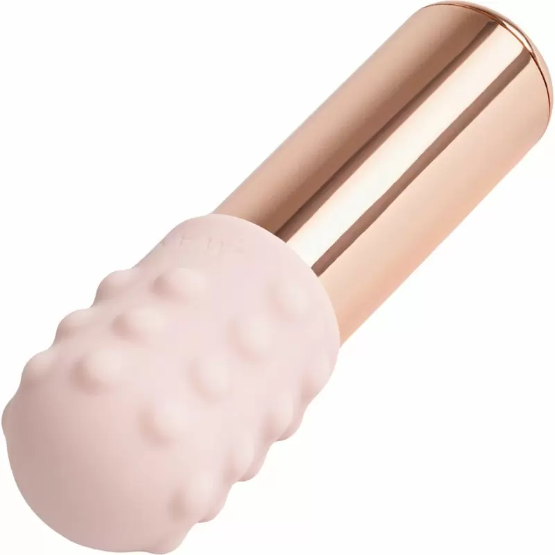 Люксовый мини-вибратор Le Wand Bullet розовое золото