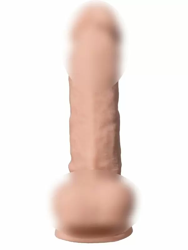 Реалистичный фаллоимитатор SILEXD Model 1 Real Skin, с мошонкой, 23 см, силикон, телесный