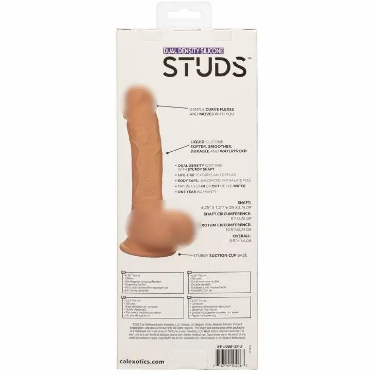 Фалоимитатор Dual Density Silicone Studs (16 х 4 см.)