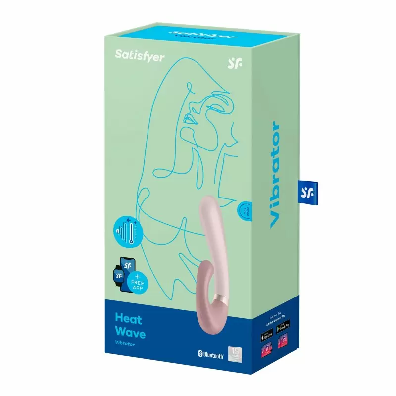 Вибратор-кролик Satisfyer Heat Wave с функцией нагрева