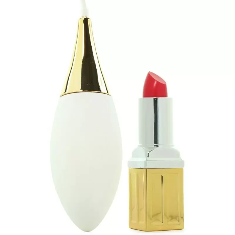 Изысканный перезаряжаемый мини-вибратор Callie Vibrating Mini Massager – белый