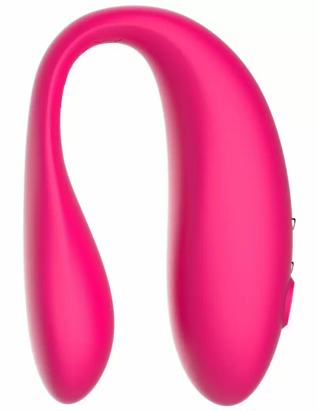 Парный вибратор Amovibe TWIN Pink, 8 см, 4 режима, управление через приложение, силикон, розовый