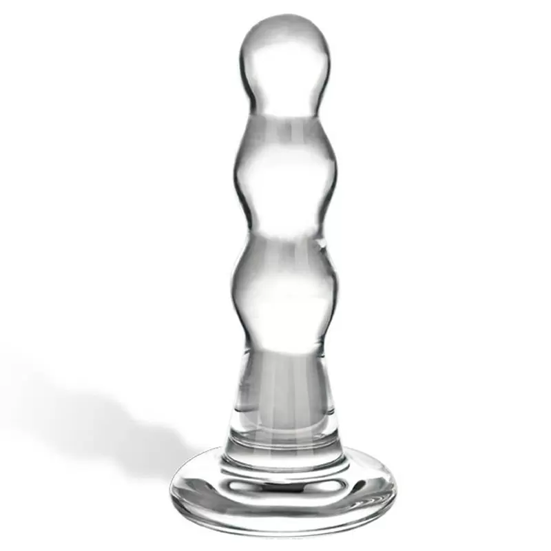 Анальная елочка Triple Play – прозрачный