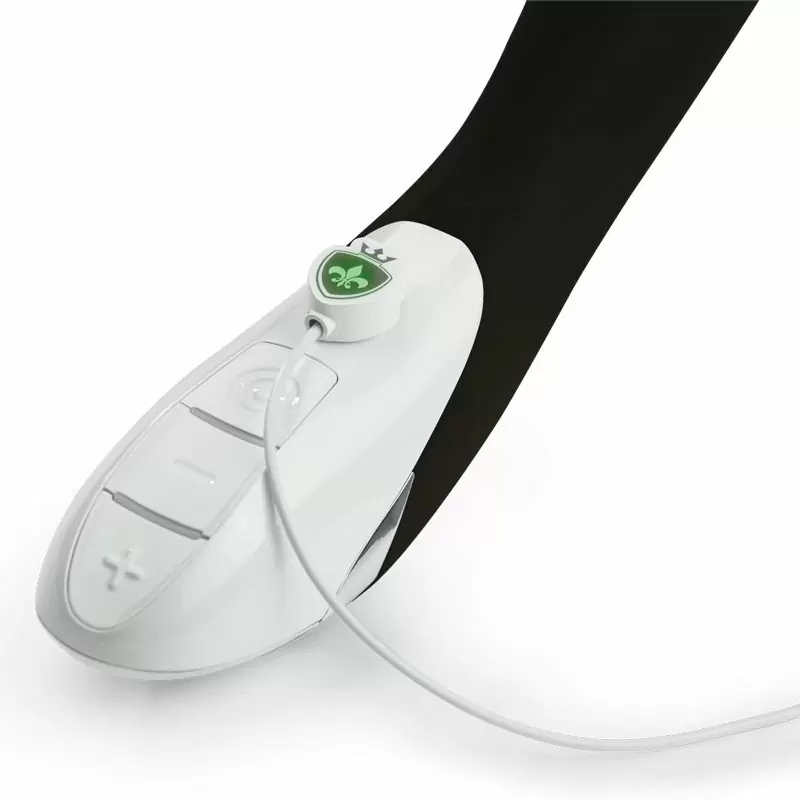 Вибромассажер с электростимуляцией Electric Eric классический – черный