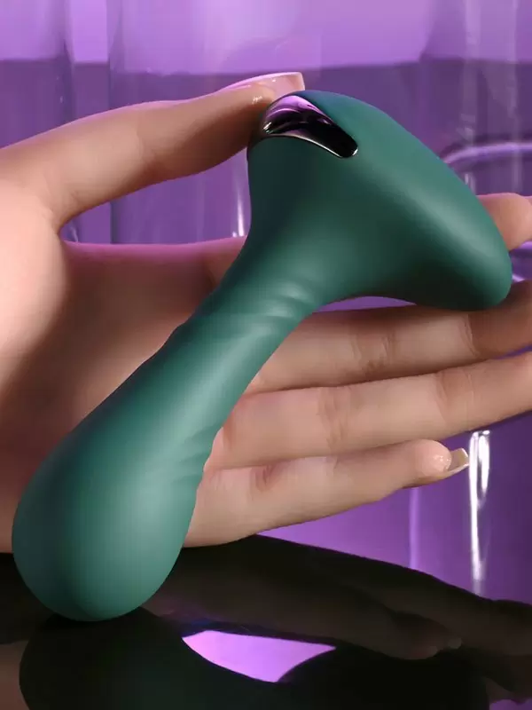 Массажер простаты Evolved Goes Anywhere, 10 режимов, изумрудный