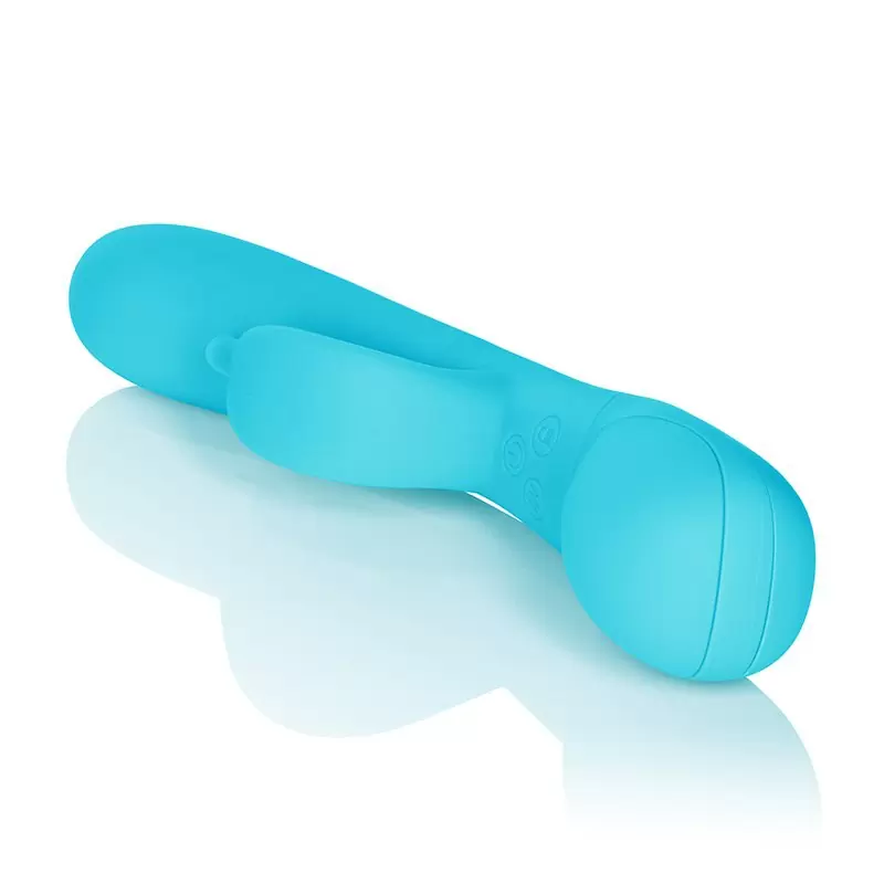 Вибромассажер Impress Dove со стимуляцией клитора – голубой