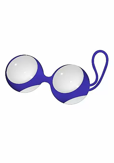 Вагинальные шарики Chrystalino Ben Wa (Medium) белые 