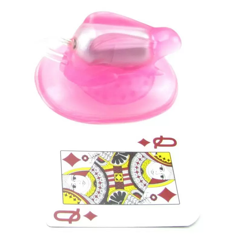 Клиторальный стимулятор с вакуумной помпой Vibro Pussy Sucker – розовый