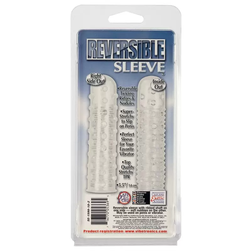 Двухсторонняя насадка на пенис Reversible Sleeves