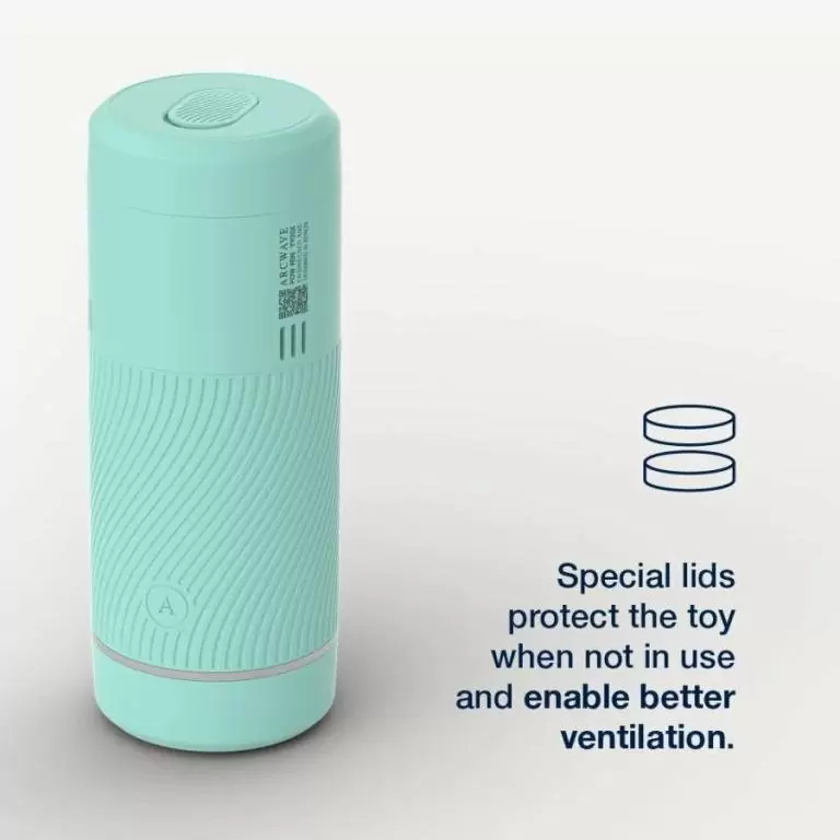 Инновационный мастурбатор с контролем всасывания Arcwave Pow (мятный)