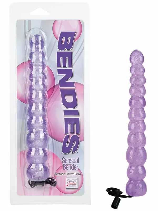 Анальный стимулятор Bendies Sensual Benders - фиолетовый