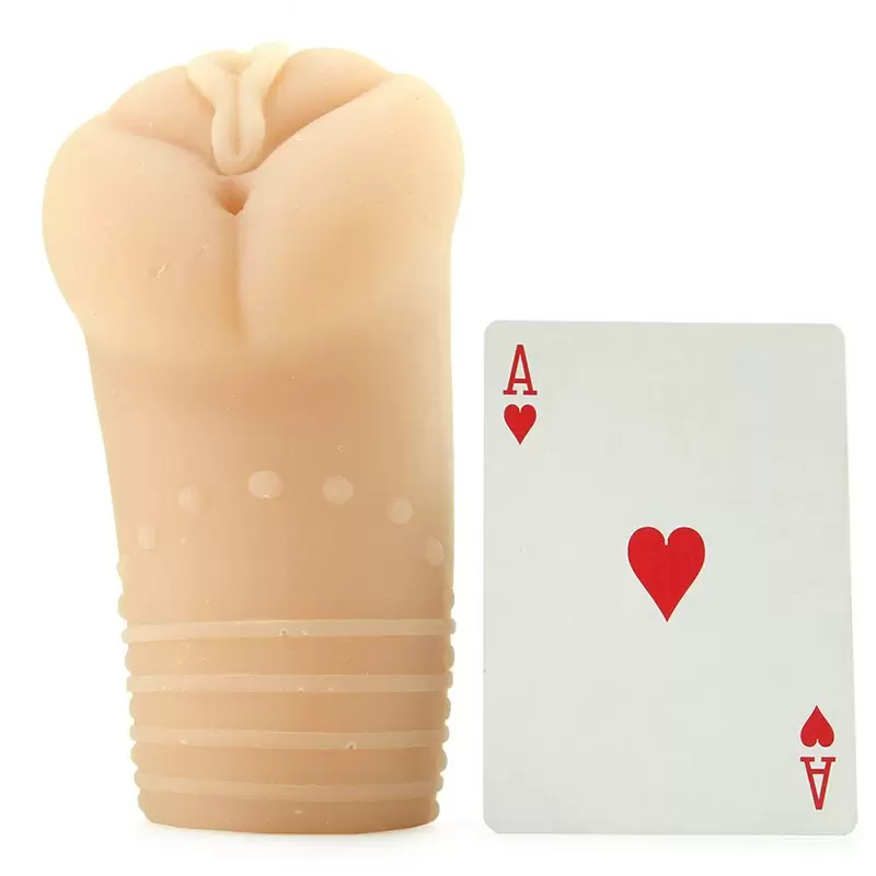 Мастурбатор вагина-анус Vivid Raw Double Dip – телесный	