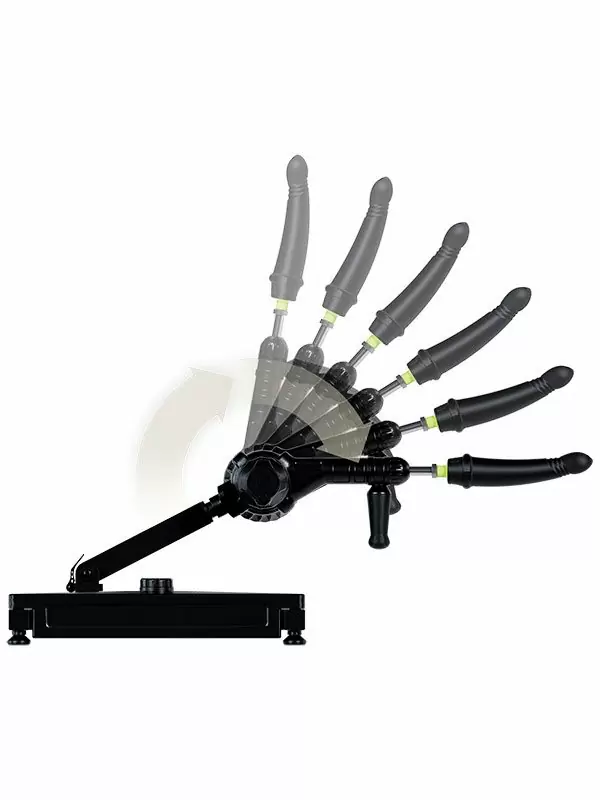 Модульная секс-машина Doc Johnson Gunner System, с пультом Д/У, 190 ударов в мин.