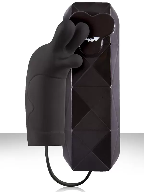 Мини-вибратор Trois Massager - Black