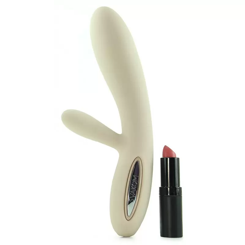 Двойной вибратор Lucas с интеллектуальным режимом, 48 часов без подзарядки – бежевый 