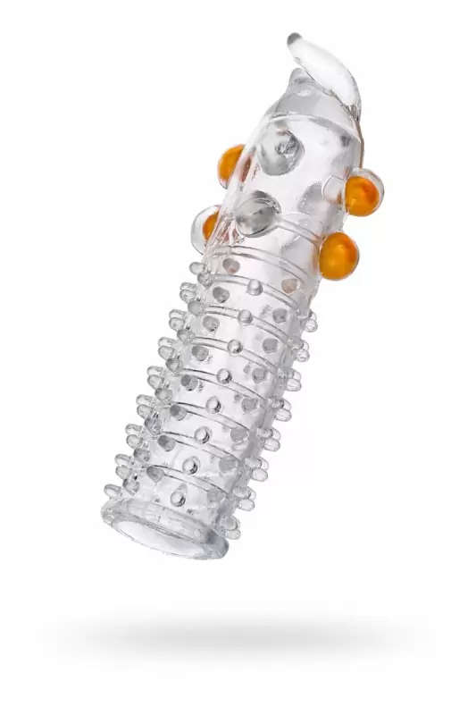 Насадка TOYFA с шариками - прозрачный