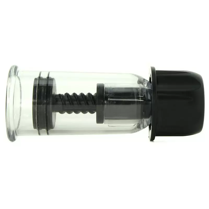 Вакуумные поршневые помпы для сосков Vacuum Twist Suckers, 10,2 см, диаметр 3,8 см, черный