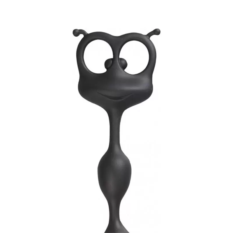 Анальная цепочка Fun Factory Flexi Felix, 32 см, 5 бусин, черный