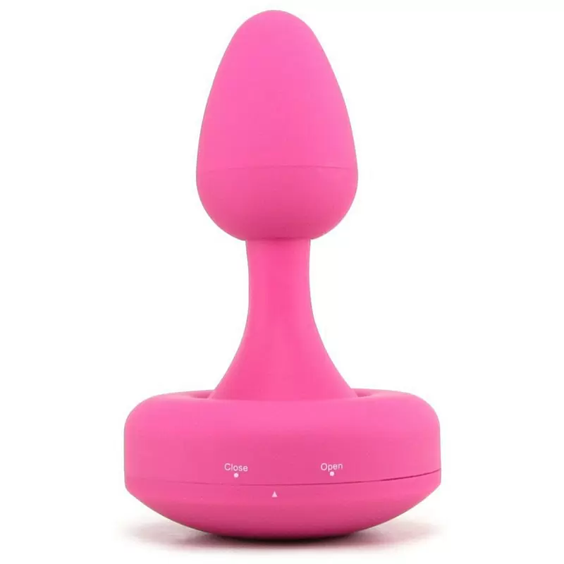 Анальная пробка Flexi Risque с вибрацией – розовый