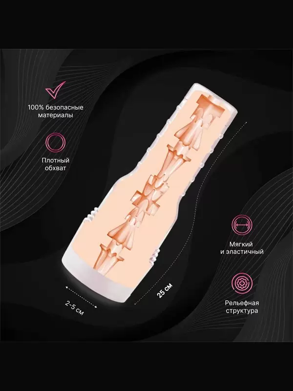 Реалистичный мастурбатор Fleshlight Girls Kenzie Reeves Cream Puff, анатомия реальной актрисы, 25 см, вагина