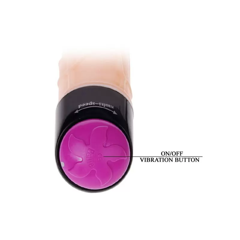 Фаллоимитатор Usa New с вибрацией и ротацией – телесный