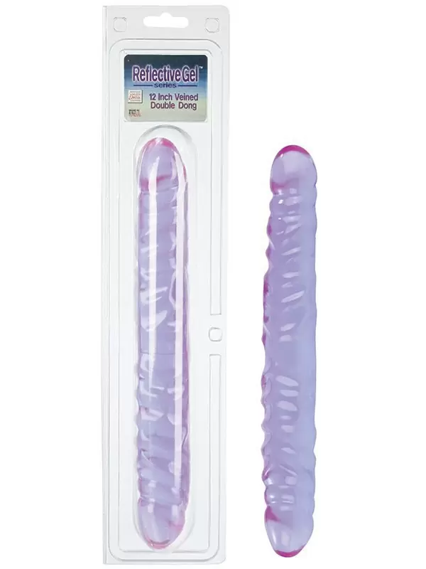 Фаллоимитатор двойной Veined Double Dong 12