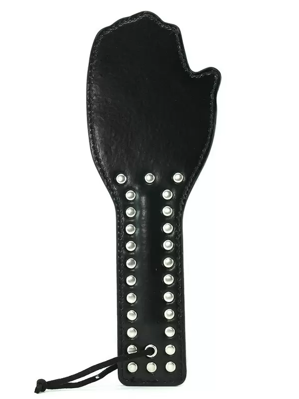 Шлепалка Spank Me Paddle в виде руки – черная