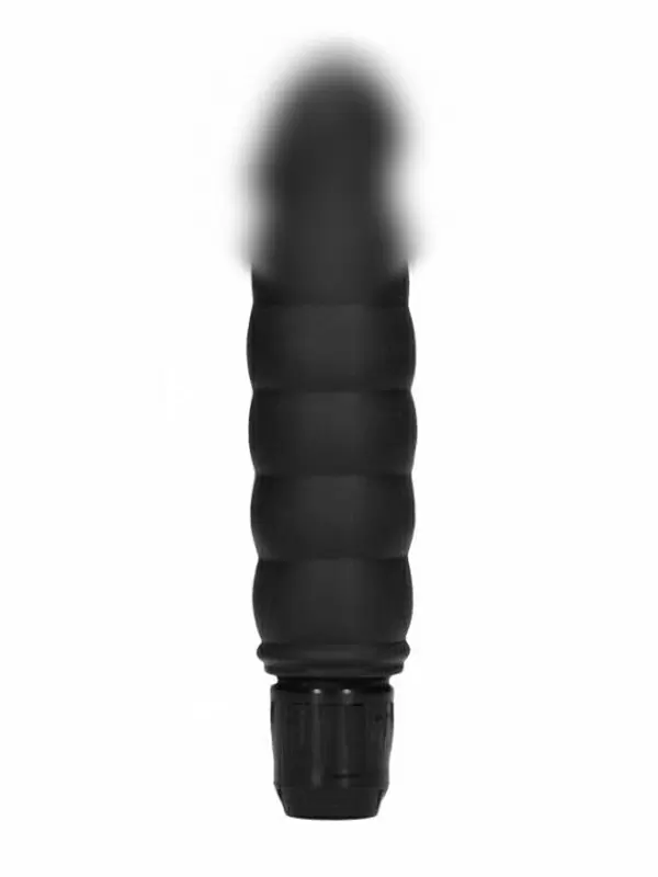 Реалистичный вибратор для точки G Ribbed Multispeed Vibrator. 17 см.